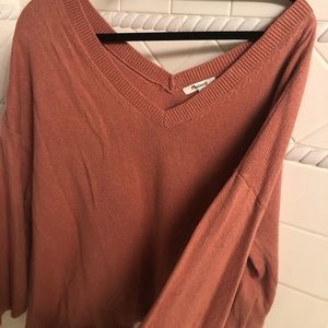 Dusty Copper Madewell Sweater